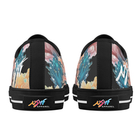 Womens Coral Black Sneakers - Thumbnail 5