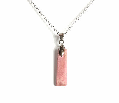 Rhodonite Drop Necklace