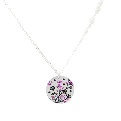 Cherry blossom necklace