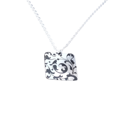 Vine Flourish Pendant Necklace