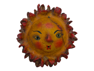 Coconut mask. Collectibles. Home decoration. Wall decoration. Interior decoration. Mexican mask. Mexican craft. Mexican Folk Art.