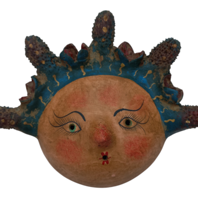 Coconut mask. collectibles. home decoration. wall decoration. interior decoration. mexican mask. mexican craft. mexican folk art.