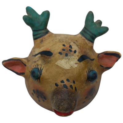 Coconut mask. collectibles. home decoration. wall decoration. interior decoration. mexican mask. mexican craft. mexican folk art.