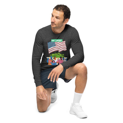 Us / pacific unisex long sleeve tee