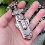 Fidget Slider Toy Target Push Slider Adult Metal Fidget Toy Finger Push Spin Coins Decompression Toys EDC Haptic Slider Gift-4