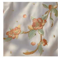 Camellia Canvas bag Hanfu messenger bag embroidered ancient style cheongsam bag eco-friendly bag - Thumbnail 4