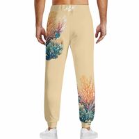 Coral Sweat Pants Cream - Thumbnail 3