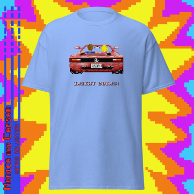 Retro gamer out run t-shirt (5 colors)