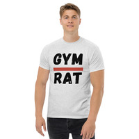 Gym Rat Tee: 100% Cotton Workout & Fitness Apparel - Thumbnail 3