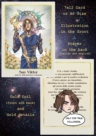 Prayer Card - Saint Viktor