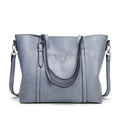 New Women Handbag Retro Tote Bag Blue