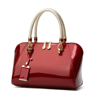 Women tote bags shoulder purses crossbody bag top handle handbags red - Thumbnail 5