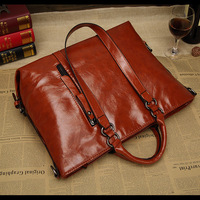 Women's Evening Handbag Satin Shoulder Bag Purse Brown - Thumbnail 2
