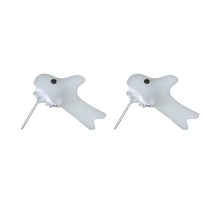 Cartoon animal biting stud earrings  - Thumbnail 3