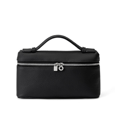 Genuine Leather Women's Bag Gigi Same Style Handbag Black