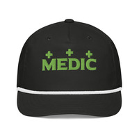 MEDIC Nyvi AID Golf rope cap Green embroidery - Thumbnail 1