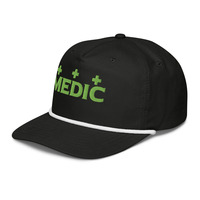 MEDIC Nyvi AID Golf rope cap Green embroidery - Thumbnail 3
