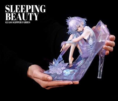 Bishoujo ArTToy "Sleeping Beauty-Glass Slipper Fairies-White" by SankToys & Weartdoing