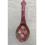 Vintage Big Spoon, Vintage Chinese Porcelain Large Soup Spoon, Hand Painted Asian Spoon, Mun Shou Spoon-3