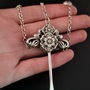 Collection of Chinese handmade Tibetan silver hairpins -1