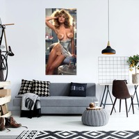 Photo poster, retro,Penny Baker 1984, large size 24.0157x47.6378 inches. Wall decoration, home decor, gift. - Thumbnail 2