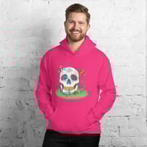 Unisex Sugar Skull Snake Hoodie