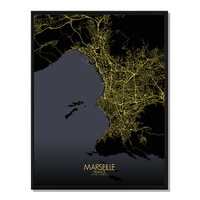 MARSEILLE - FORMAT 40x50cm - Thumbnail 2
