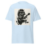 Unisex Funny Zebra Rock Star Guitar T-Shirt | Ultra-Detailed 2D Tattoo Art, Punk Style & Cool Animal Design - Several Colors-16