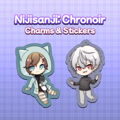 Nijisanji - chronoir charms & stickers