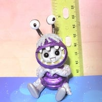 Limited Edition* Monster Boo Robot Resin Art Toy Figure Kawaii Desk Friend Gift - Thumbnail 5