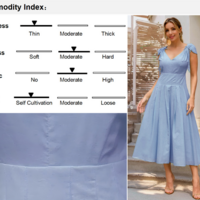 Women's elegant V-neck bandage A-line skirt - Thumbnail 6