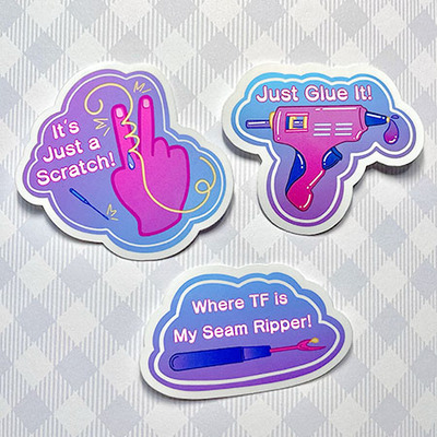 Cosplay stickers