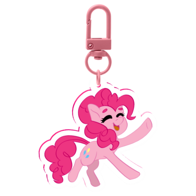 Pinkie Pie Keychain