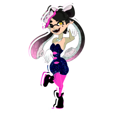 Callie splatoon 1 acrylic standee