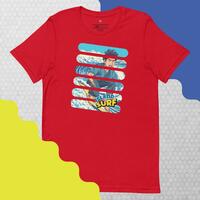 Island Surf Unisex t-shirt - Thumbnail 4