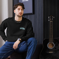 Unisex Eco Sweatshirt | Organic Cotton | Embroidered & Printed - Thumbnail 5