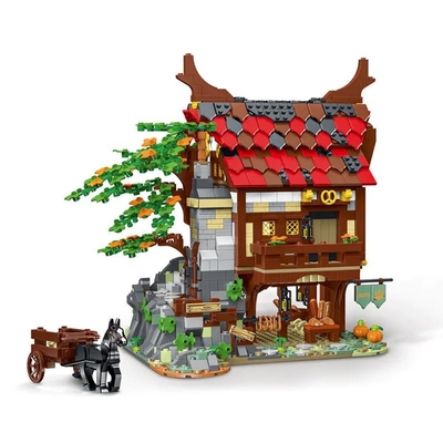 Unique No-Name Medieval Bakery Building Blocks