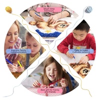 Rug Making Latch Hooking Kit (60x40cm Printed canvas) | Super Hero - Thumbnail 3