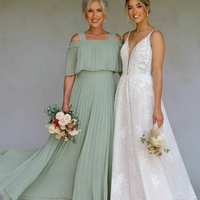 Elegant mint green a line mother of the bride/groom dress evening formal dress,1930