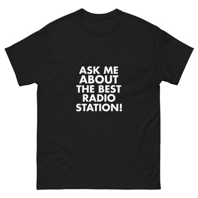 Dark inspir3 unisex best radio station classic tee
