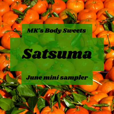 Satsuma mini wax sampler 