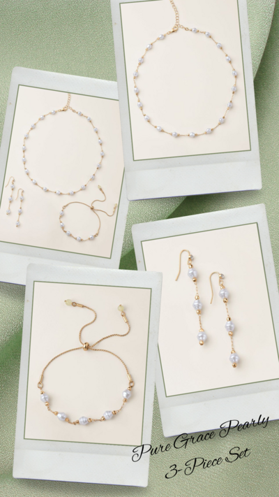 Pure Grace Pearly 3-Piece Set