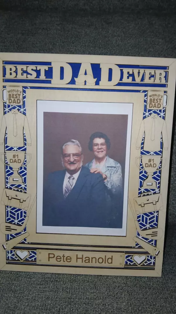 #319 Best Dad Frame