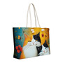 Cute kitty Oversized weekender bag-2