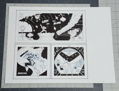 Original Illustration- Metroid- Lost/Alone, Psychic, Cozy, #Maytroid2025