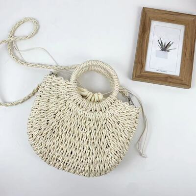 New handmade woven bag shoulder crossbody women's bag