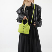 Unique Design PU Square Compact Shoulder and Crossbody Bags  - Thumbnail 14