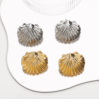 new ocean series pearl necklace starfish shell collarbone chain - Thumbnail 11