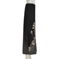 Daisy print low waist skirt - Thumbnail 3
