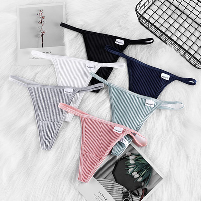  women sexy lingerie thongs ladies g-strings low waist bikini brief underwear
